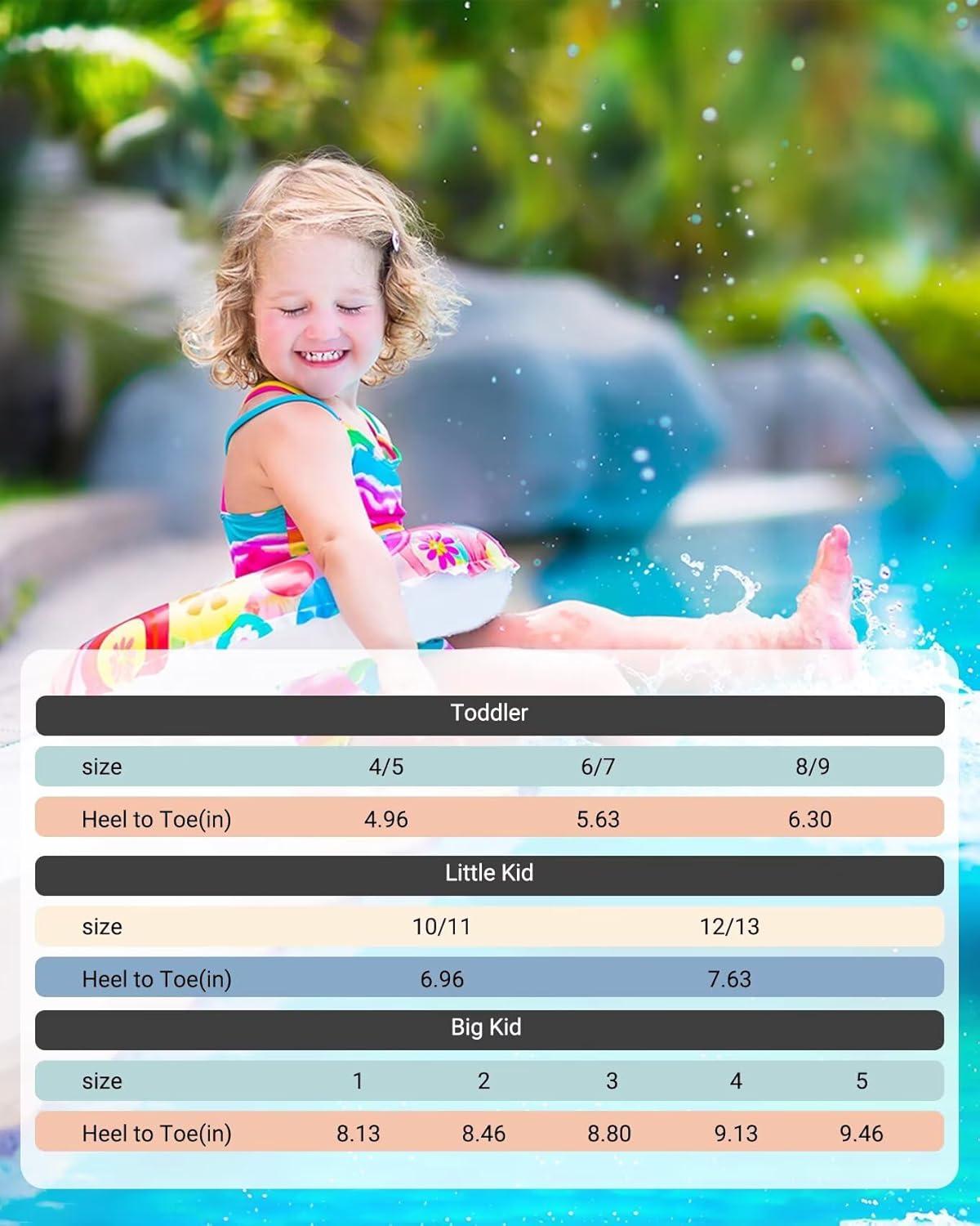 imageCubufly Kid Garden Clogs Slip on Water Shoes Children Sandals for Indoor OutdoorToddlerLittle KidsBig KidsKlein Blue