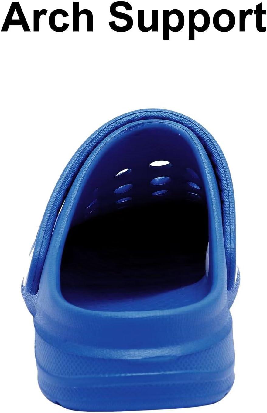 imageCubufly Kid Garden Clogs Slip on Water Shoes Children Sandals for Indoor OutdoorToddlerLittle KidsBig KidsKlein Blue