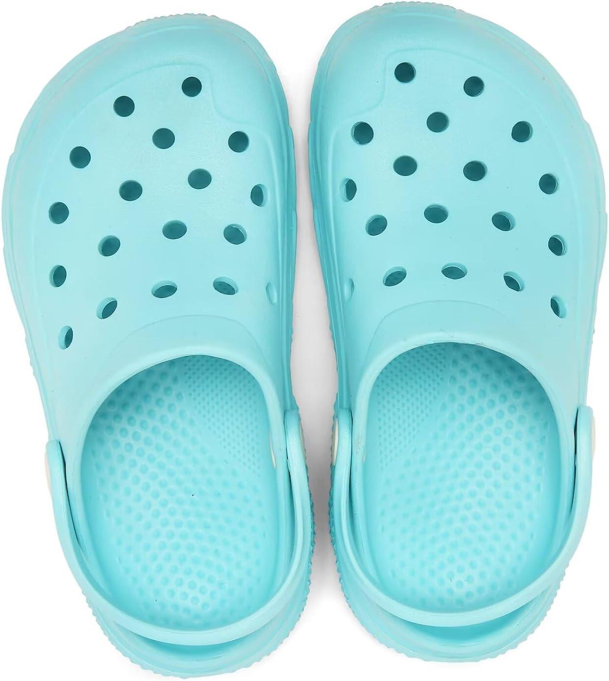 imageCubufly Kids Boys Girls Clog Garden Shoes Slip On Slide Sandals Beach Water Shoes for ToddlerLittle KidBig KidChildrenWater Blue