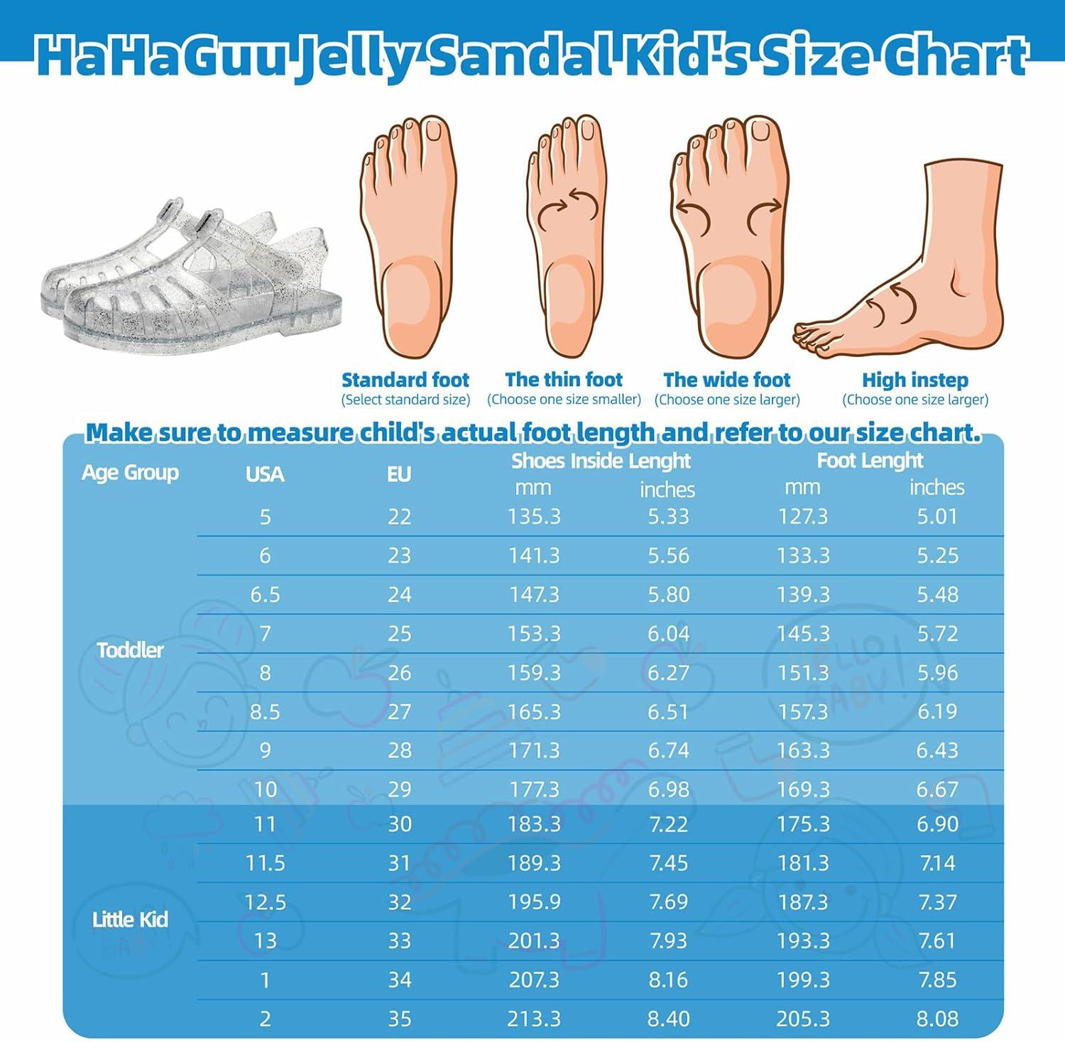 imageGirls Jelly Sandals Summer Costume Princess Dress Flat Breathable Waterproof Fisherman Gladiator Shoes For Girl Closed Toe Beach FlatSandals For Toddler Little Kid Big KidsGlitter Clear