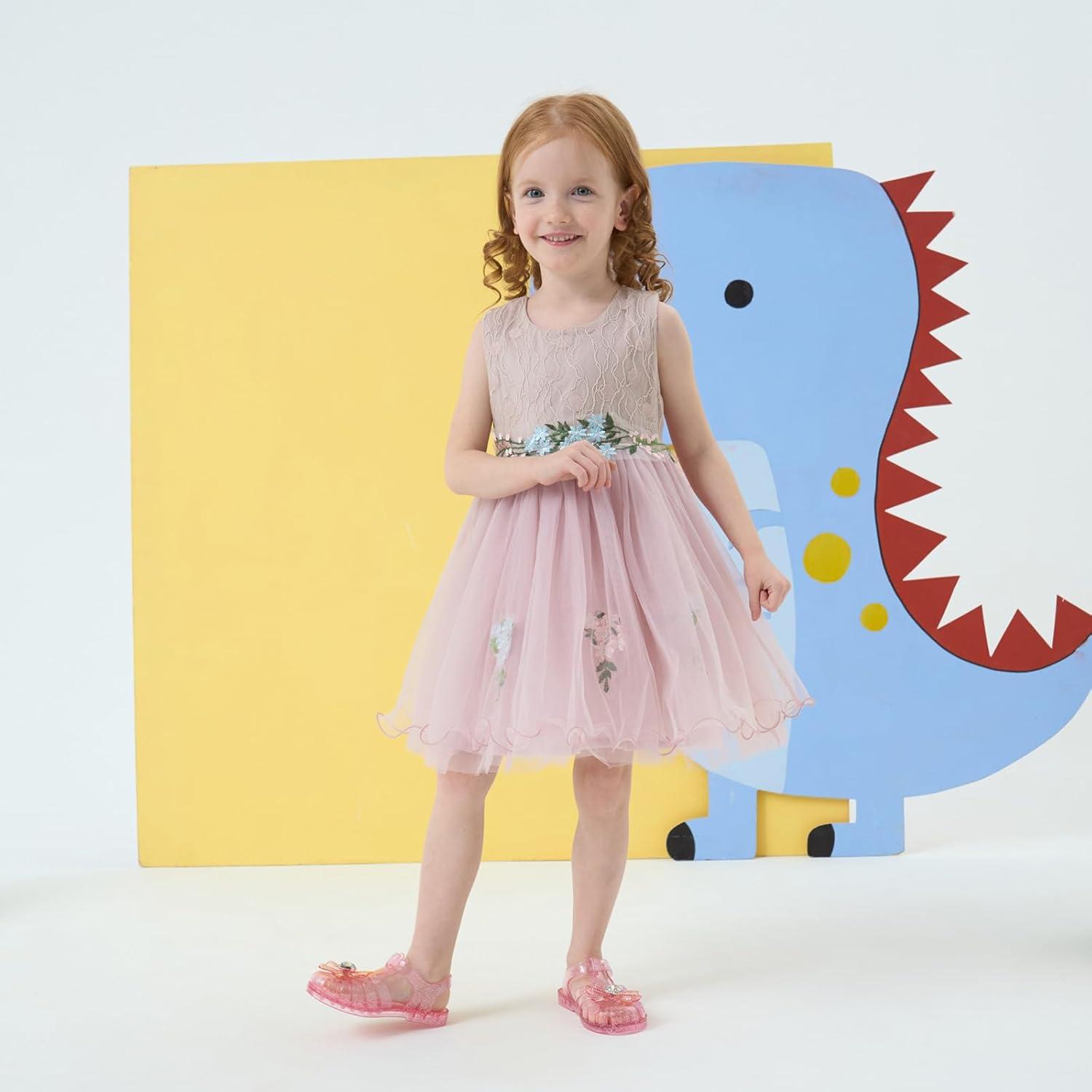 imageGirls Jelly Sandals Summer Costume Princess Dress Flat Breathable Waterproof Fisherman Gladiator Shoes For Girl Closed Toe Beach FlatSandals For Toddler Little Kid Big KidsDiamond Blue