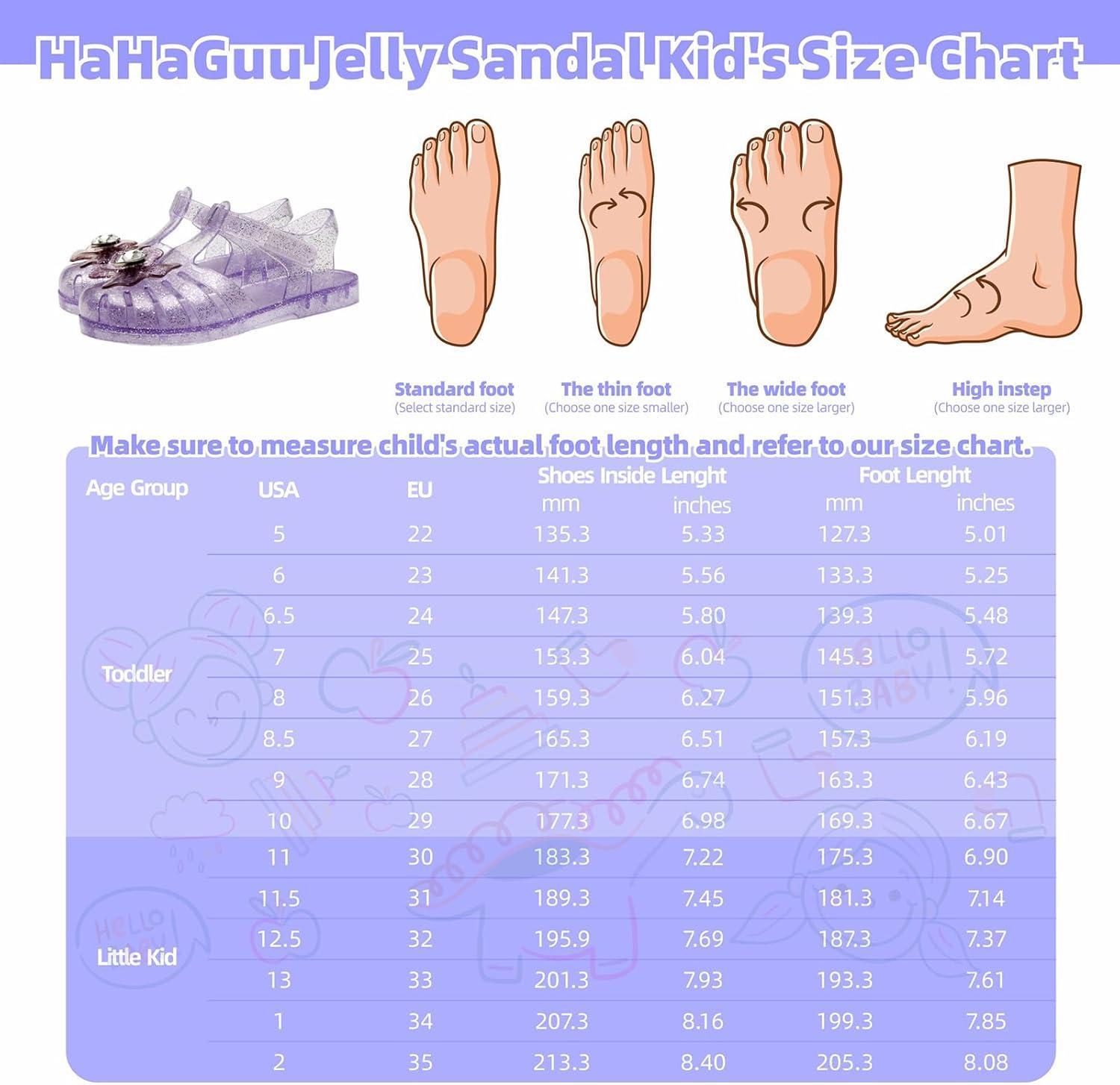 imageGirls Jelly Sandals Summer Costume Princess Dress Flat Breathable Waterproof Fisherman Gladiator Shoes For Girl Closed Toe Beach FlatSandals For Toddler Little Kid Big KidsDiamond Lilac