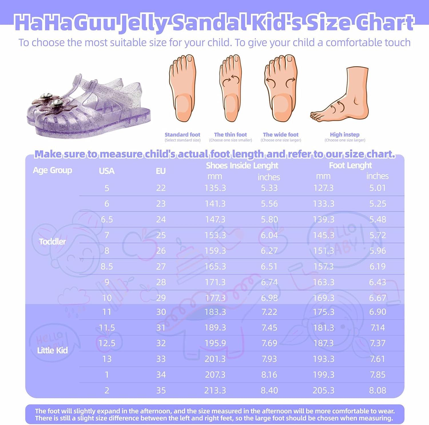 imageGirls Jelly Sandals Summer Costume Princess Dress Flat Breathable Waterproof Fisherman Gladiator Shoes For Girl Closed Toe Beach FlatSandals For Toddler Little Kid Big KidsDiamond Lilac