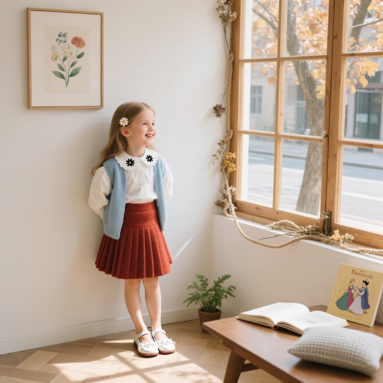 imageKolan Todder Little Girls Oxford Shoes Mary Jane TStrap School Uniform Party Dress Flat ShoesKe09white