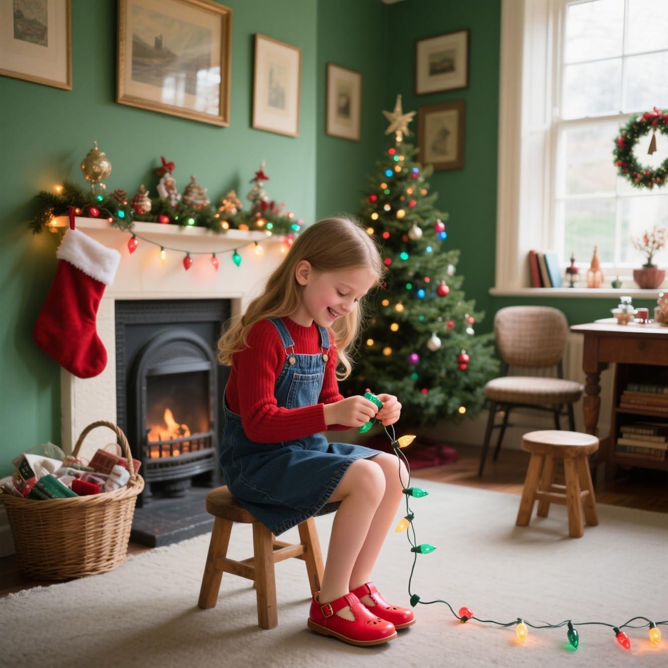 imageKolan Todder Little Girls Oxford Shoes Mary Jane TStrap School Uniform Party Dress Flat ShoesKe10red