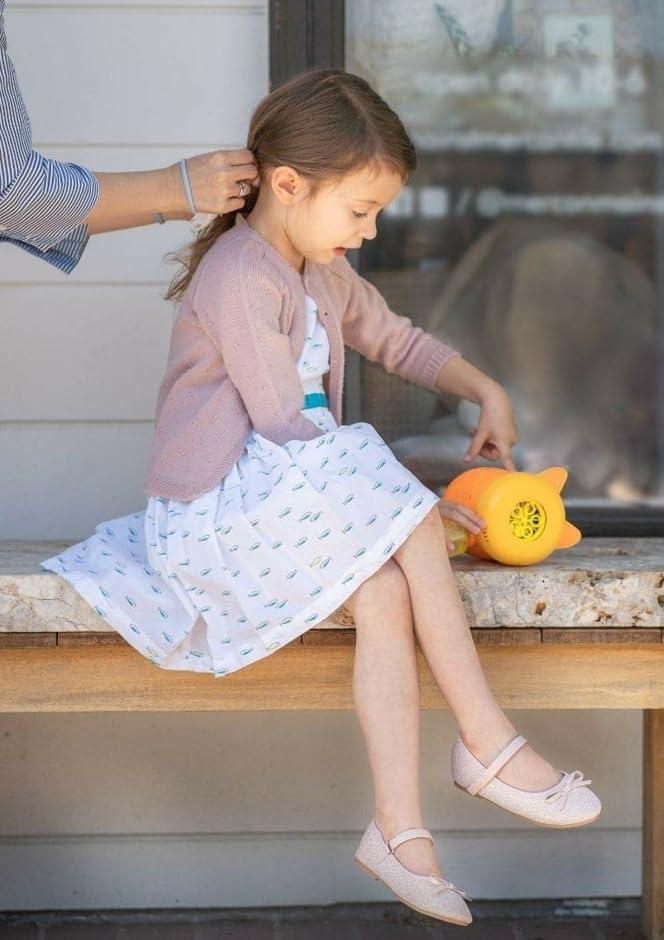 imageKolan Toddler Little Girls Mary Jane Ballet Flat Dress ShoesK708pink