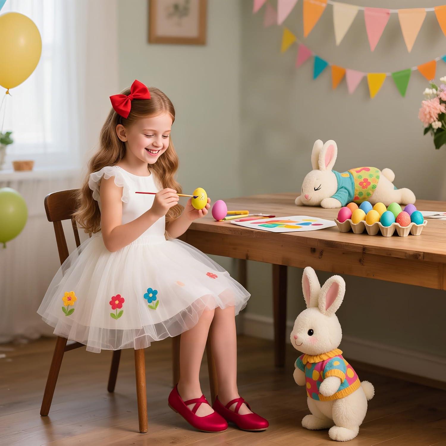 imageKolan Toddler Little Girls Mary Jane Ballet Flat Dress ShoesKf09red