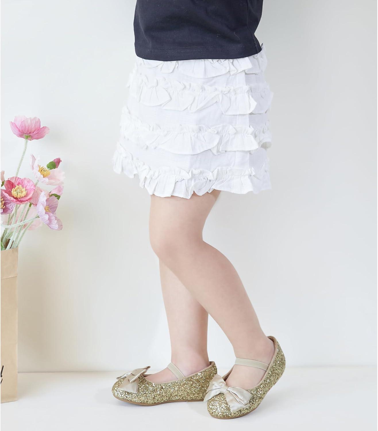 imageKolan Toddler Little Girls Mary Jane Ballet Flat Dress ShoesKf10gold