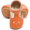 Bébé et tout-petit filles Soft Sole Chaussures en cuir T-Strap Mary Jane pour bébé Prewalker