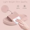 Cubufly Cloud Slides for Kids »Boys Girls Shower Slippers Glissez sur Sandales « Non-Slip Open Toe Oreiller Pantoufles Sandals »Séchage rapide Chaussures de piscine de plage d&rsquo;été(Pink)