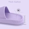 Cubufly Cloud Slides for Kids »Boys Girls Shower Slippers Glissez sur Sandales « Non-Slip Open Toe Oreiller Pantoufles Sandals »Séchage rapide Chaussures de piscine de plage d&rsquo;été (Purple)