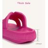 Cubufly Cloud Diapositives pour les enfants »Business Girls Shower Slippers Glissez sur Sandales »Non-dérapez Open Toe Oreiller Pantoufles Sandals »Séchage rapide Chaussures de piscine de plage d&rsquo;été (Résérie)