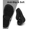 Jardin Cubufly Kid Clogs Glissez sur l&rsquo;eau Chaussures Enfants Sandales pour intérieur extérieur(Petit enfant / Petit enfant/Big Kids)(Noir)