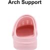 Cubufly Kid Garden Clogs Slip sur l&rsquo;eau Chaussures pour enfants Sandales pour intérieur extérieur (petits enfants/enfants grands)(Pink)