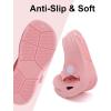Cubufly Kid Garden Clogs Slip sur l&rsquo;eau Chaussures pour enfants Sandales pour intérieur extérieur (petits enfants/enfants grands)(Pink)