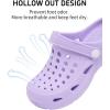 Jardin Cubufly Kid Clogs Glissez sur l&rsquo;eau Chaussures pour enfants Sandales pour intérieur extérieur(Petits enfants/Big Kids)(Purple)