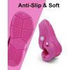 Cubufly Kid Garden Clogs Slip sur l&rsquo;eau Chaussures pour enfants Sandales pour intérieur extérieur(Petit enfant / Petit enfant/Grand enfant)(Rose Red)