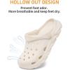 Cubufly Enfants Garçons Filles Clog Jardin Chaussures Glisser sur Sandales Plage Eau Chaussures pour tout-petit/enfant/grand enfant/enfants(Beige)