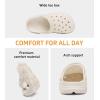 Cubufly Enfants Garçons Filles Clog Jardin Chaussures Glisser sur Sandales Plage Eau Chaussures pour tout-petit/enfant/grand enfant/enfants(Beige)