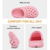 Cubufly Enfants Garçons Filles Clog Jardin Chaussures Glisser sur Sandales Plage Water Shoes pour tout-petit / petit enfant / grand garçon / enfants (Pink)