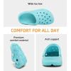 Cubufly Enfants Garçons Filles Clog Jardin Chaussures Glisser sur Sandales Plage Eau Chaussures pour tout-petit/enfant/grand enfant/enfants (bleu d&rsquo;eau)