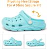 Cubufly Enfants Garçons Filles Clog Jardin Chaussures Glisser sur Sandales Plage Eau Chaussures pour tout-petit/enfant/grand enfant/enfants (bleu d&rsquo;eau)