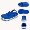 Cubufly Enfants Jardin Chaussures Garçons Filles Glitter Bande Bande Clogs Toddler Slip sur l&rsquo;eau Sandales Enfants Plage Pantoufle de piscine(Klein Blue)