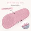 Cubufly Enfants Jardin Chaussures Garçons Filles Glitter Bande Bande Clogs Toddler Slip sur l&rsquo;eau Sandales Enfants Plage Pantoufle de piscine(Pink)