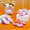 Chaussures de princesse Mary Jane Furdeour pour filles, chaussures à paillettes pour mariage et demoiselles d&rsquo;honneur (Rainbow)