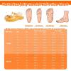 Filles Jelly Sandals Costume d&rsquo;été Robe Princesse Plat Respirant Imperméable Fisherman Gladiator Chaussures Pour Fille Fermé Toe Plage Plat-Sandales Pour Petit Enfant Gros Enfants (Diamond Gold)