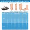 Filles Jelly Sandals Costume d&rsquo;été Robe Princesse Plat Respirant Imperméable Fisherman Gladiator Chaussures Pour Fille Fermé Toe Plage Plat-Sandales Pour Petit Enfant Gros Enfants (Glitter Black)