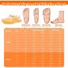 Filles Jelly Sandals Costume d&rsquo;été Robe Princesse Plat Respirant Imperméable Fisherman Gladiator Chaussures Pour Fille Fermé Toe Plage Plat-Sandales Pour Petit Enfant Gros Enfants (Glitter Gold)