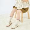 Kolan Todder Petites filles Oxford Chaussures Mary Jane T-Strap Uniforme d&rsquo;école Robe de soirée Chaussures plates (Ke06-blanc)