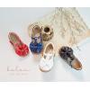 Kolan Todder Petites filles Oxford Chaussures Mary Jane T-Strap Uniforme d&rsquo;école Robe de fête Chaussures plates (Ke08-navy Blue)