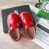 Kolan Todder Petites filles Oxford Chaussures Mary Jane T-Strap Uniforme d&rsquo;école Robe de soirée Chaussures plates (Ke10-red)