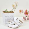 Kolan Enfants Petites Filles Mary Jane Ballet Chaussures de Robe Plat(Kf08 Blanc)