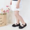 Kolan Enfants Petites filles Mary Jane Ballet Chaussures de Robe Plat(Kf10-noir)