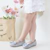 Kolan Enfants Petites filles Mary Jane Ballet Chaussures de Robe Plat(Kf10-argent)
