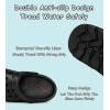 Enfants tout-petits Jardin Clog Slip sur sandales coulissantes Chaussures d&rsquo;eau de plage (noir)