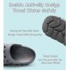 Enfants tout-petits Jardin Clog Slip sur sandales coulissantes Chaussures d&rsquo;eau de plage (Grey)