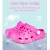Enfants tout-petits Jardin Clog Slip sur glissière Sandales Beach Water Shoes (Hot Rose)