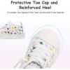 Chaussures pour tout-petits Garçons Filles Glisser sur toile Sneakers (Dinosaure)