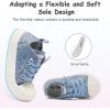 Chaussures pour tout-petits Garçons Filles Glisser sur toile Sneakers(Heart)