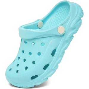 Cubufly Kids Boys Girls Clog Garden Shoes Slip On Slide Sandals Beach Water Shoes for Toddler/Little Kid/Big Kid/Children(Water Blue)