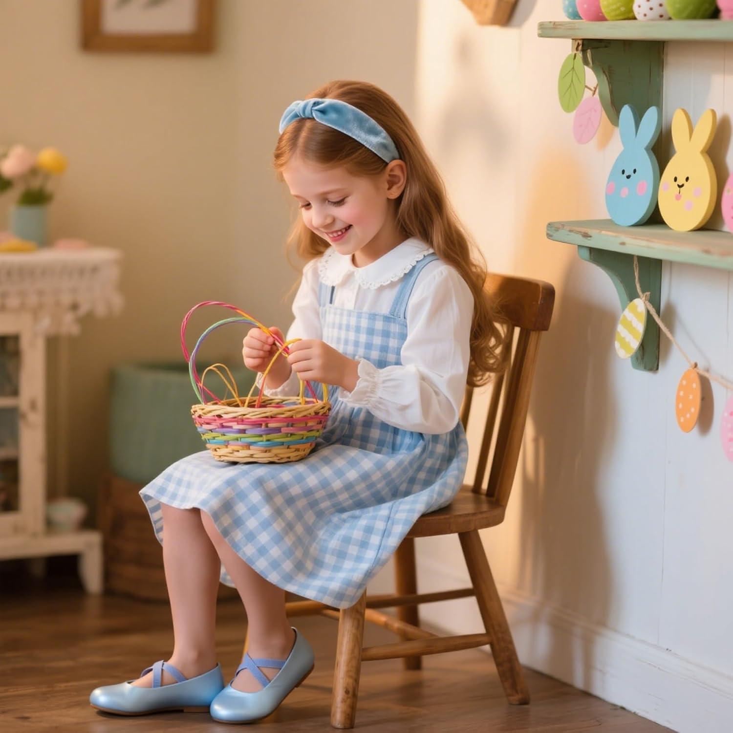 image:imageKolan Toddler Little Girls Mary Jane Ballet Flat Soft Lining Dress ShoesKf09blue
