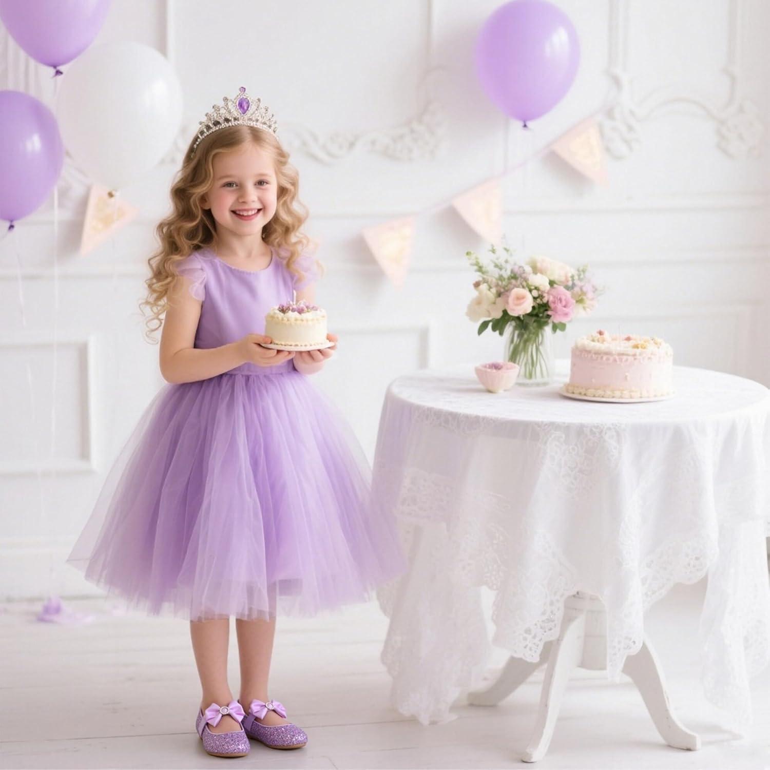 image:imageKolan Toddler Little Girls Mary Jane Ballet Flat Soft Lining Dress ShoesKf18purple