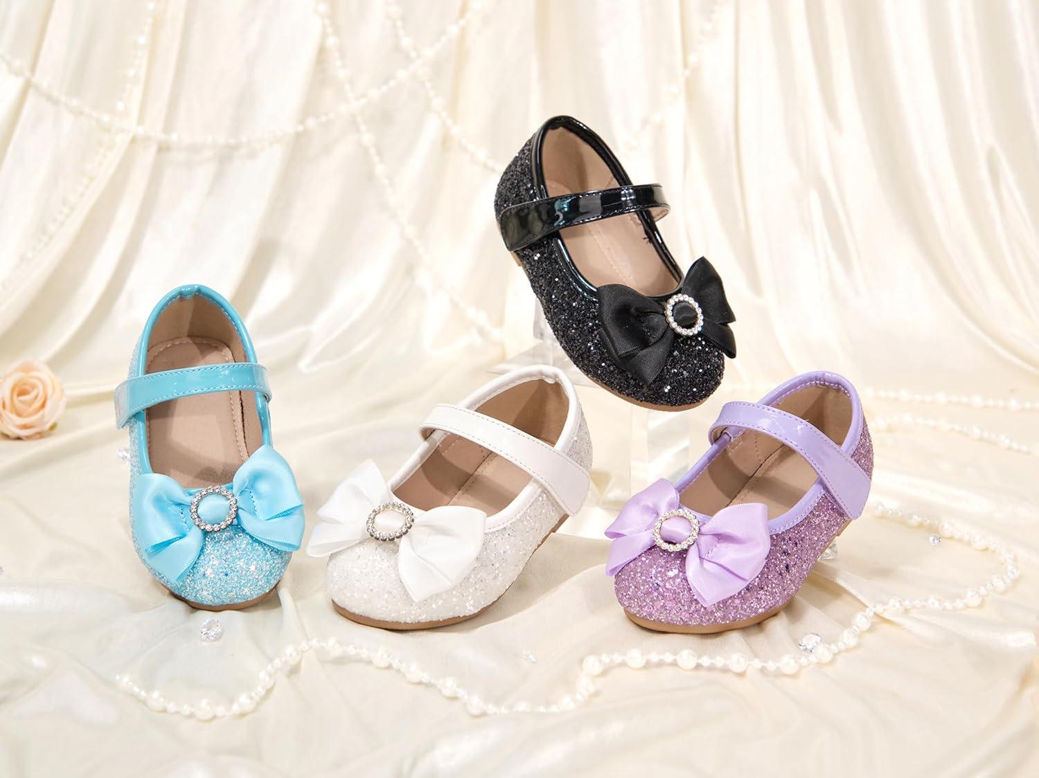 image:imageKolan Toddler Little Girls Mary Jane Ballet Flat Soft Lining Dress ShoesKf19blue