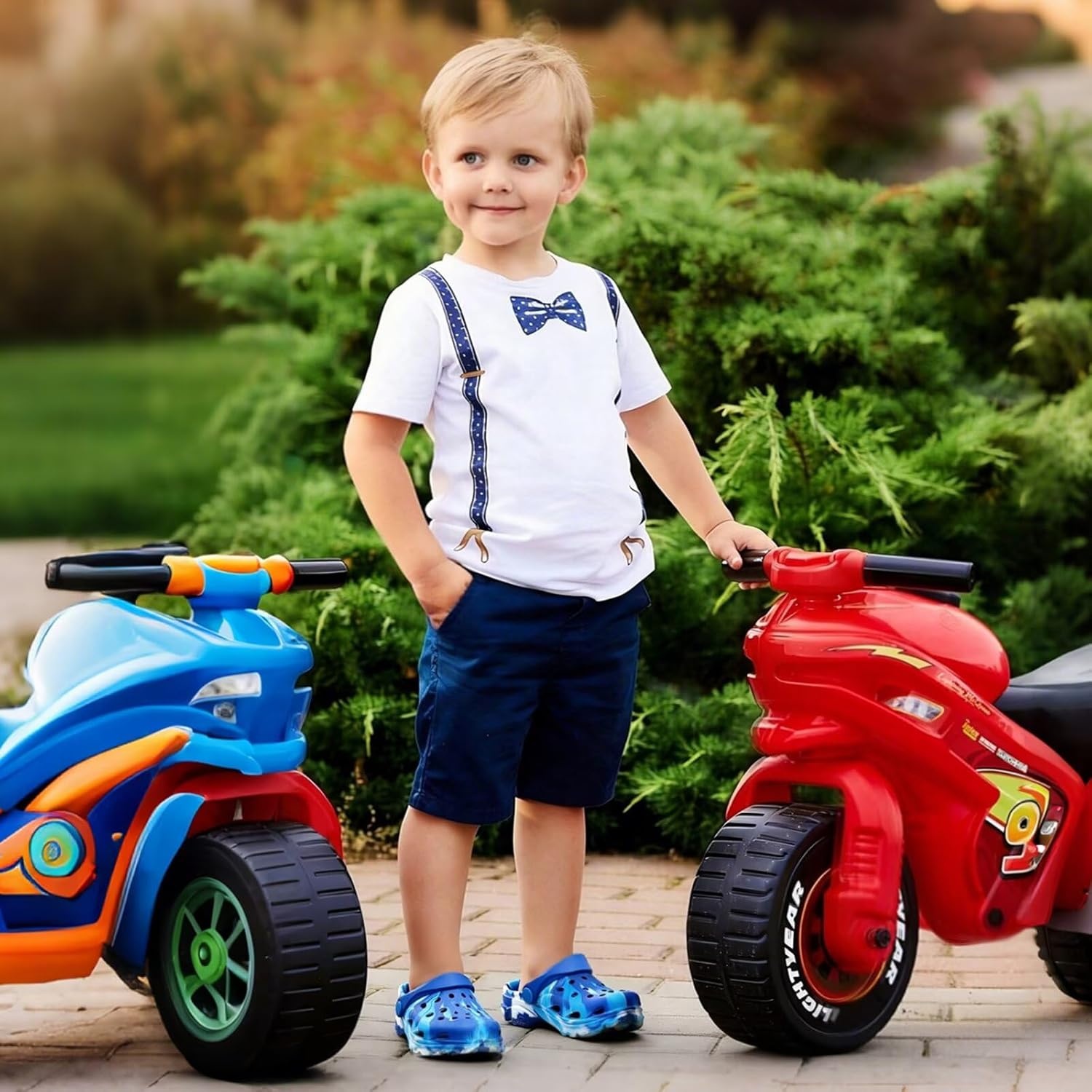 image:imageCubufly Kids Camo Clogs Boys Girls Marbled Tie Dye Slides Sandals Toddler Pool Beach Water Shoes SlippersBluewhite