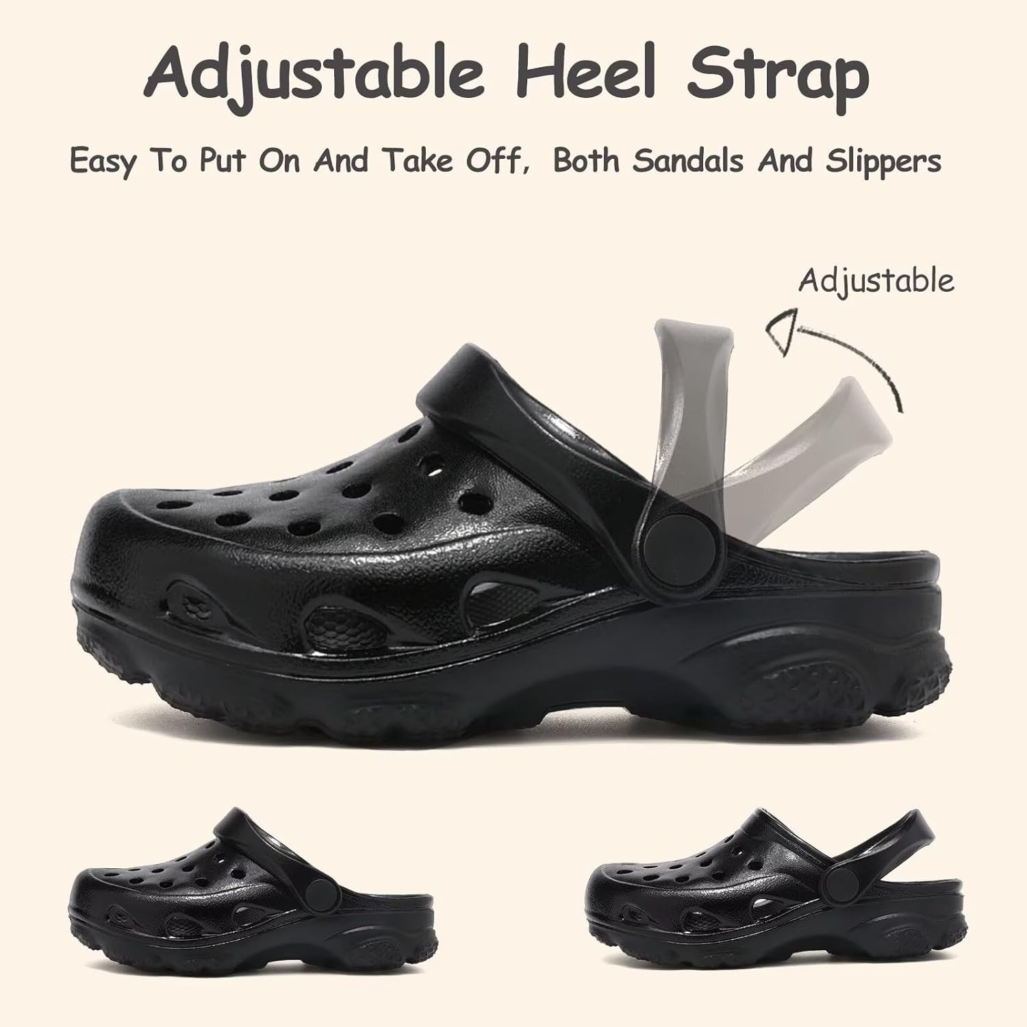 image:imageCubufly Kids Camo Clogs Boys Girls Marbled Tie Dye Slides Sandals Toddler Pool Beach Water Shoes SlippersHighshine